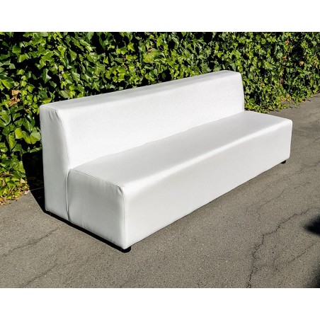Fauteuil rembourré trois places Luxor