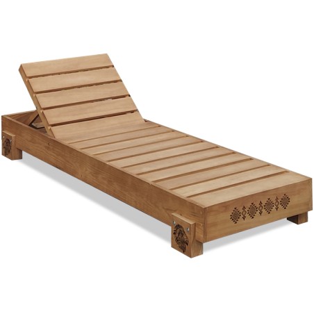 Lettino in legno Angola senza materasso
