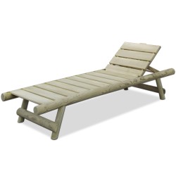 Chaise longue en bois...