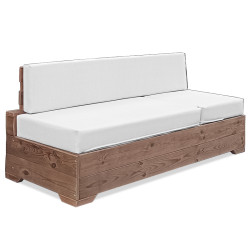 Sofá madera convertible...