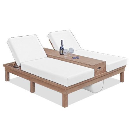 copy of Chaise longue convertible en bois Cameroun
